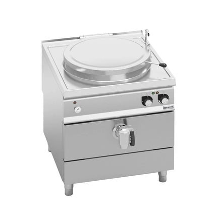 GGM Gastro Nồi Nấu Điện - 100L - 16kW - Gia Nhiệt Gián Tiếp - Kèm Đấu Nối Nước