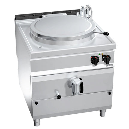 GGM Gastro Nồi Nấu Điện - 200L - 32kW - Gia Nhiệt Gián Tiếp - Kèm Đấu Nối Nước