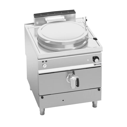 GGM Gastro Nồi Nấu Gas - 100L - 20.9kW - Gia Nhiệt Gián Tiếp - Kèm Đấu Nối Nước