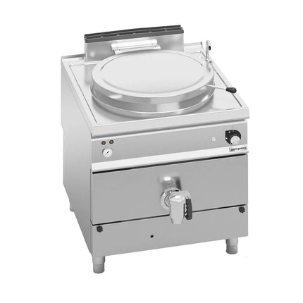 GGM Gastro Nồi Nấu Gas - 150L - 20.9kW - Gia Nhiệt Gián Tiếp - Kèm Đấu Nối Nước