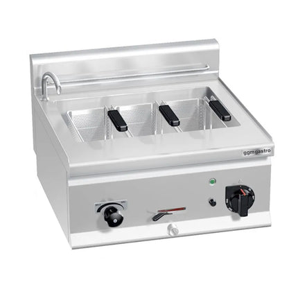GGM Gastro Nồi Nấu Mì Điện - 1 Bồn - Để Bàn - 25L - 8.25kW - Có Van Xả