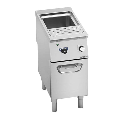 GGM Gastro Nồi Nấu Mì Điện - 1 Bồn - Đứng Độc Lập - 30L - 8kW - Có Van Xả