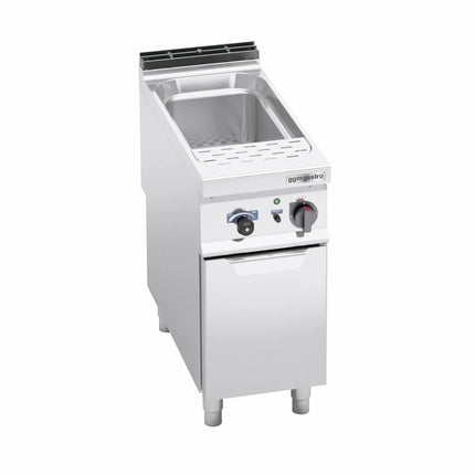 GGM Gastro Nồi Nấu Mì Điện - 1 Bồn - Đứng Độc Lập - 40L - 10kW - Có Van Xả