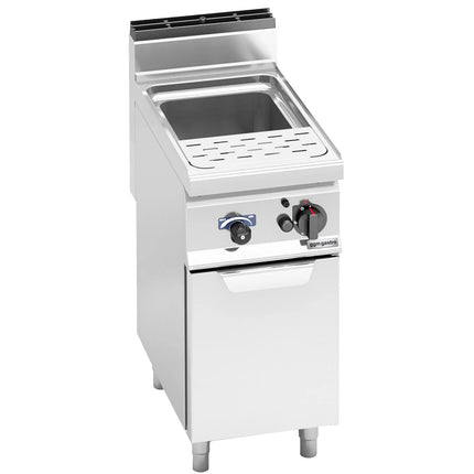 GGM Gastro Nồi Nấu Mì Gas - 1 Bồn - Đứng Độc Lập - 30L - 10kW - Có Van Xả