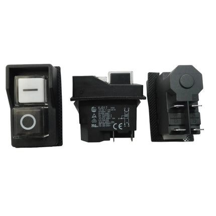 GGM Gastro On/Off Power Rocker Switch KJD17 – Black/White