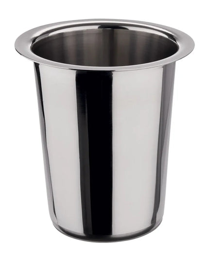 GGM Gastro Ống Đựng Dao Dĩa - Ø100mm - Cao 135mm - Thép Không Gỉ - Không Đục Lỗ