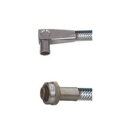 GGM Gastro Ống Gas An Toàn - 1000mm - Có Van An Toàn & Chống Vỡ Ống - Tiêu Chuẩn EN14800