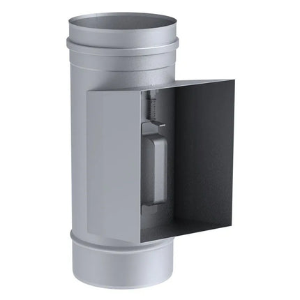 GGM Gastro Ống Khói Có Cửa Vệ Sinh - Thép Không Gỉ - Dài 0.476m - Ø400mm