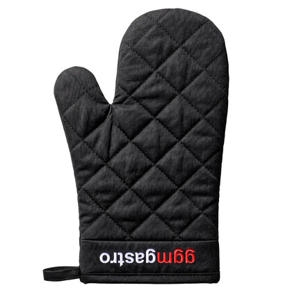 GGM Gastro Oven Mitt - Black - Size: One Size - Heat-Resistant up to 180°C