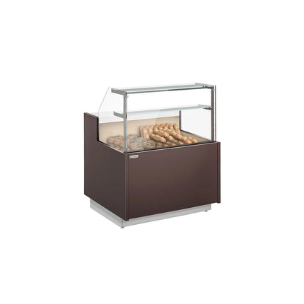 GGM Gastro Patisserie Counter RIGA - 1058x990mm - double glazing - LED lighting