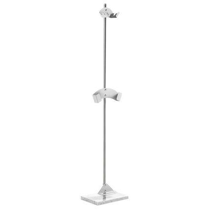 GGM Gastro Pizza Peel Holder - 350x250x1750mm - Stainless Steel - with Marble base, anodised aluminium mounting brackets