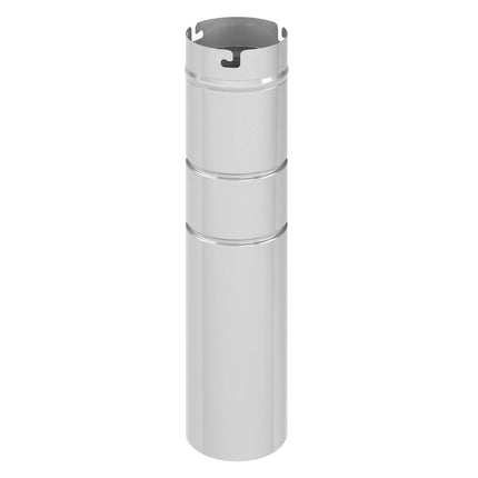 GGM Gastro Portafilter Cleaner Waste Bin - Stainless Steel - 150x150x455mm - for ASRMHQ & ASROHQ