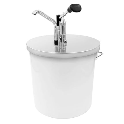 GGM Gastro Portion Pump - 10 litres - suitable for 10-litre buckets - Stainless steel - 267x410mm - adjustable dose