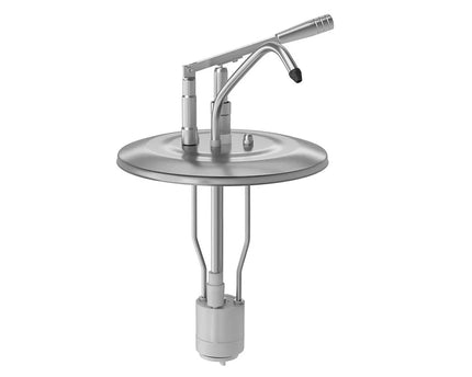 GGM Gastro Portion Pump - 8 to 10 litres - suitable for containers - adjustable dose - 40ml per pump - Stainless steel - 280x360mm - without container