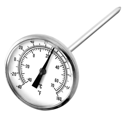 GGM Gastro Probe Thermometer - Ø 45mm - Stainless Steel - Insertion Depth: 125mm - -40°C to 70°C