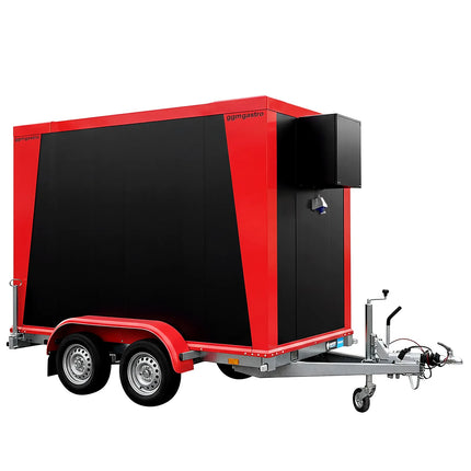 GGM Gastro Refrigerated Trailer - incl. cooling unit - cooling surface: 1340×2850 mm - internal height: 1845 mm