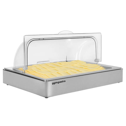 GGM Gastro Roll-top Cover - GN 1/1 - 540x335mm - Height: 255mm - incl. GN 1/1 container & 2 ice packs