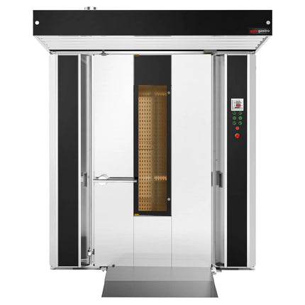 GGM Gastro Rotary Gas Commercial Bakery Convection Oven with Steam Injection - Digital Controls - without Trolley