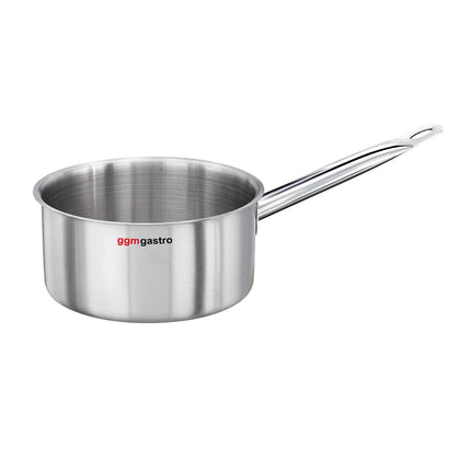 GGM Gastro Saucepan - Stainless Steel - 2.2 L - Ø 160 mm - Induction Compatible