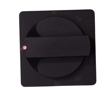 GGM Gastro Selector Knob Control Knob - with printed markings - Black - with Fryer EFK473H-10N, EFK873H-10+10N & EFFK773