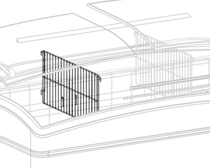 GGM Gastro Separating panel - 776x700mm - for TMI470-E