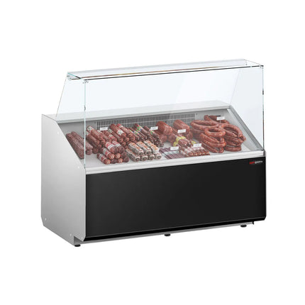 GGM Gastro Serve Over Counter - 1256mm - black front - capacity 262 litres