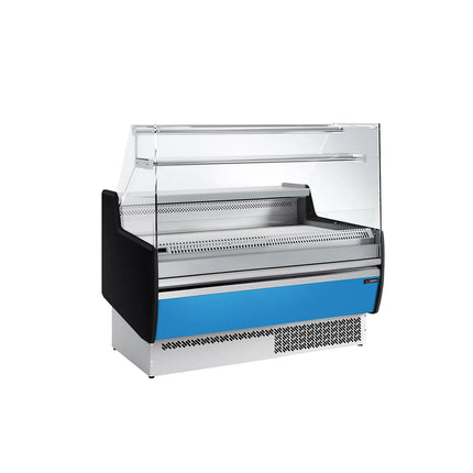 GGM Gastro Serve Over Counter - 1310mm - with 2 doors - front panel light blue