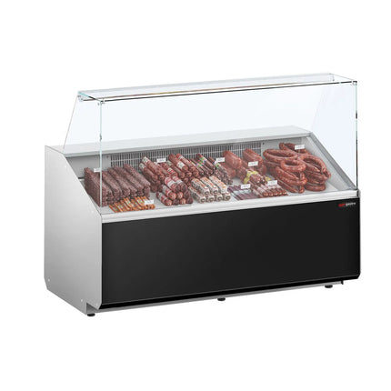 GGM Gastro Serve Over Counter - 1568mm - black front - capacity 324 litres