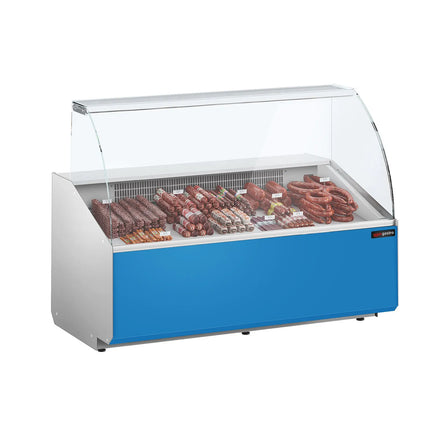 GGM Gastro Serve Over Counter - 1568mm - front panel light blue - capacity 324 litres