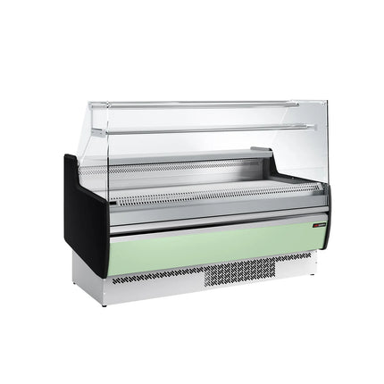 GGM Gastro Serve Over Counter - 1622x953mm - front panel light green - capacity 178 litres