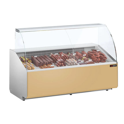 GGM Gastro Serve Over Counter - 1881mm - front panel beige - capacity 387 litres