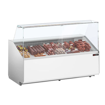 GGM Gastro Serve Over Counter - 1881x979mm - front panel white - capacity 387 litres - with 3 doors