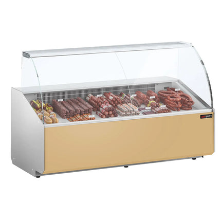 GGM Gastro Serve Over Counter - 2506mm - beige front panel - capacity 512 litres