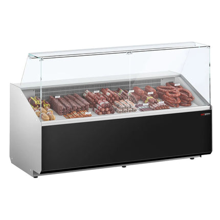 GGM Gastro Serve Over Counter - 2506mm - black front - capacity 512 litres