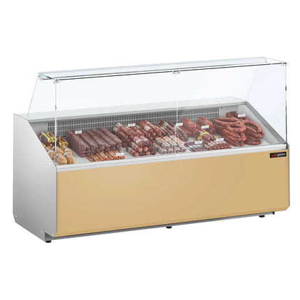 GGM Gastro Serve Over Counter - 2506x979mm - front panel beige - capacity 512 litres