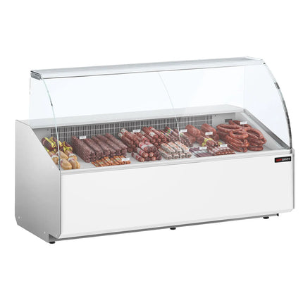 GGM Gastro Serve Over Counter - 2506x979mm - front panel white - capacity 512 litres
