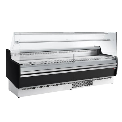 GGM Gastro Serve Over Counter - 2560mm - with 4 doors - capacity 282 litres