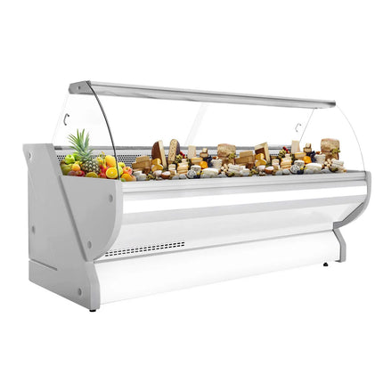 GGM Gastro Serve Over Counter - 2965x1150mm - white - granite worktop - with lighting - capacity 570 litres
