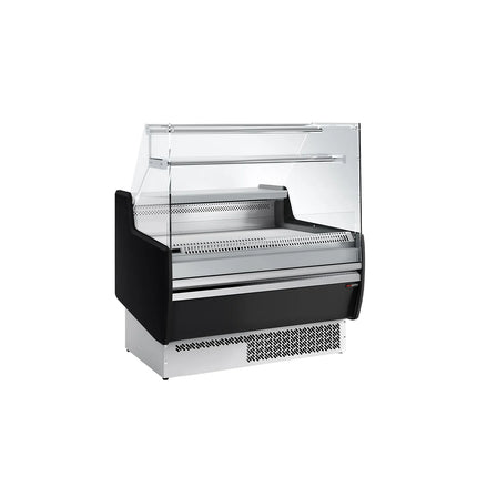 GGM Gastro Serve Over Counter - 998x953mm - black front - capacity 110 litres