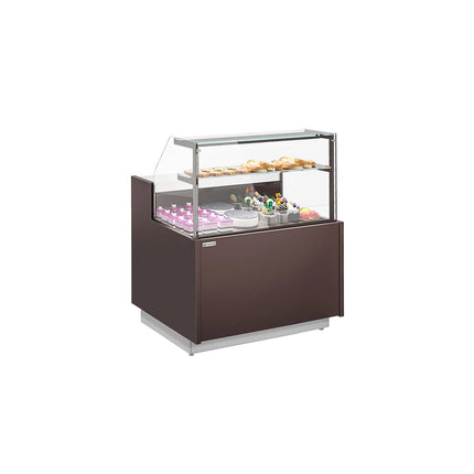 GGM Gastro Serve Over Counter RIGA - 1058mm - with 1 door - LED lighting - capacity 103 litres