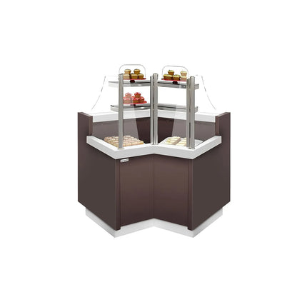 GGM Gastro Serve Over Counter RIGA - 1365mm - 2 shelves