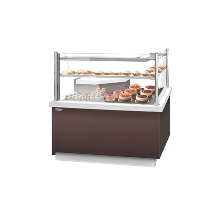 GGM Gastro Serve Over Counter RIGA - 1365x990mm - double glazing - with 2 shelves