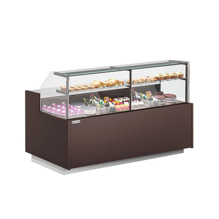 GGM Gastro Serve Over Counter RIGA - 1995mm - with 3 doors - LED lighting - capacity 206 litres