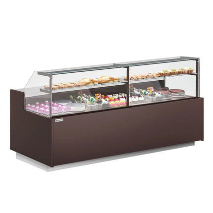 GGM Gastro Serve Over Counter RIGA - 2620x990mm - with 4 doors - 2 shelves - capacity 275 litres