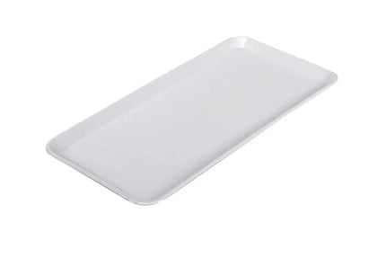 GGM Gastro Serving Platter - Plastic - 400x201x18mm - White - rectangular