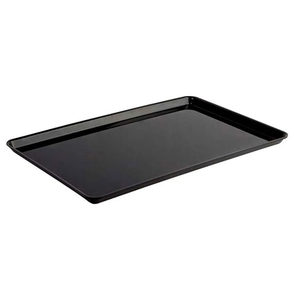 GGM Gastro Serving Platter - Plastic - GN 1/2 - 325x265x20mm - Black - rectangular