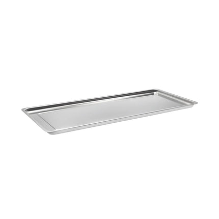 GGM Gastro Serving Tray - Stainless Steel - with Rim - 768x268x20mm