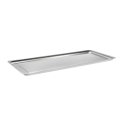 GGM Gastro Serving Tray - Stainless Steel - with Rim - 820x270x20mm