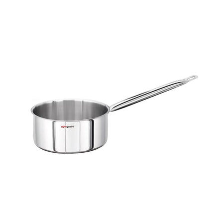 GGM Gastro Shallow Saucepan - Stainless Steel - 1.1 L - Ø 140 mm - Induction Compatible