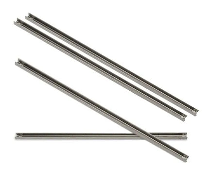 GGM Gastro Shelf guides - Stainless steel - 2x630mm & 2x580mm - for KSF1482 & TKSF1482